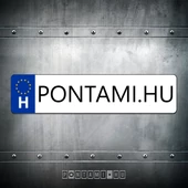 Rendszámtábla névre szóló