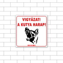Vigyázz a kutya harap! Fehér
