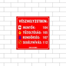 Segélyhívó telefonszámok