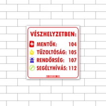 Segélyhívó telefonszámok