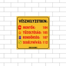 Segélyhívó telefonszámok