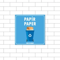 Papír szelektív szemét