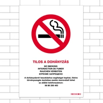 Tilos a dohányzás!