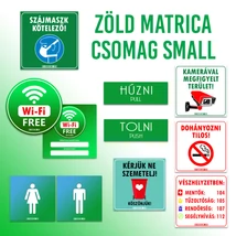 Zöld Matrica Csomag Small Zöld Matrica Csomag Small