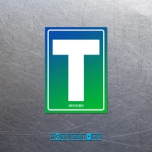 Tanuló vezető &quot;Eco&quot; Matrica 