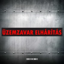Üzemzavar elhárítás autómágnes 85x12cm
