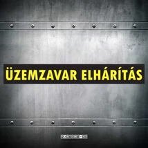 Üzemzavar elhárítás autómágnes 85x12cm