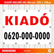 KIADÓ Molinó XXL Fehér szín