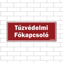 Tűzvédelmi főkapcsoló