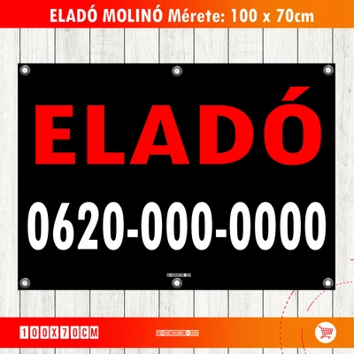 ELADÓ Molinó Piros szín