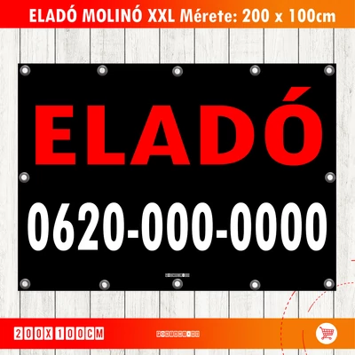 ELADÓ Molinó XXL Piros szín