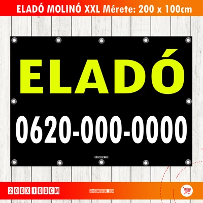 ELADÓ Molinó XXL Sárga szín