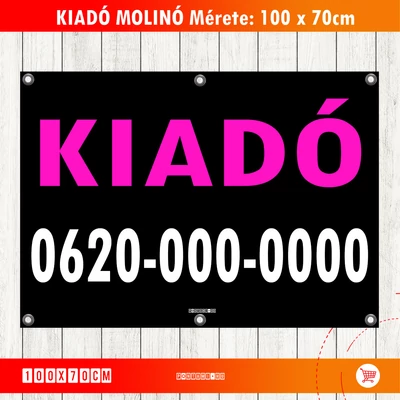 KIADÓ Molinó Magenta szín