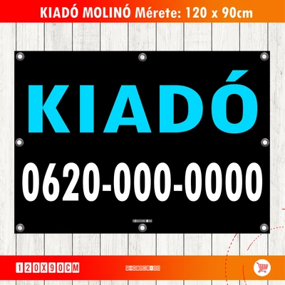 KIADÓ Molinó Kék szín