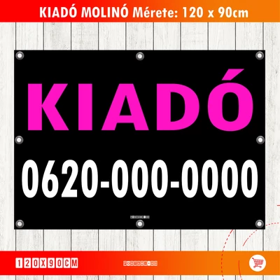 KIADÓ Molinó Magenta szín