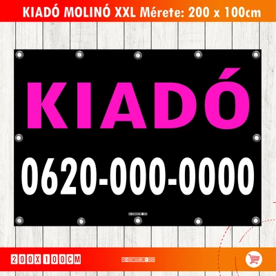 KIADÓ Molinó XXL Magenta szín